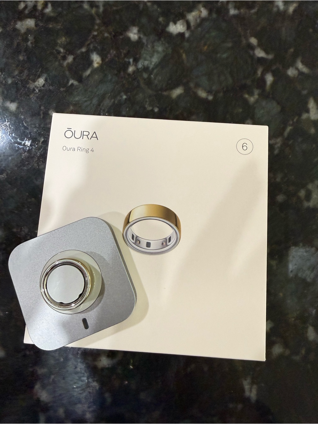 Gold Oura Ring Size 6 Gold Oura Ring Size 6